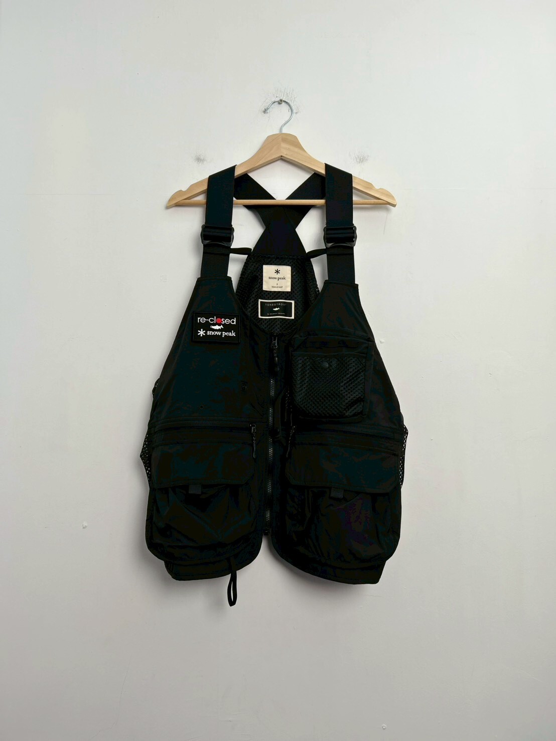 Snow Peak Toned Trout Camp Vest SIZE 2