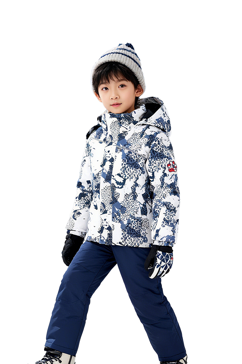 時尚背帶雪褲｜ 中童款 FK9035  防水、防風、透氣、透濕、耐磨