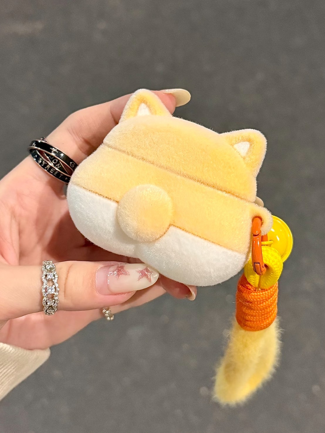 柯基 愛心 屁股 耳機殼