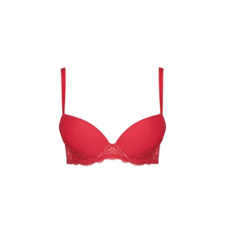 PROMESSE 誓言 集中托高胸罩 櫻桃紅