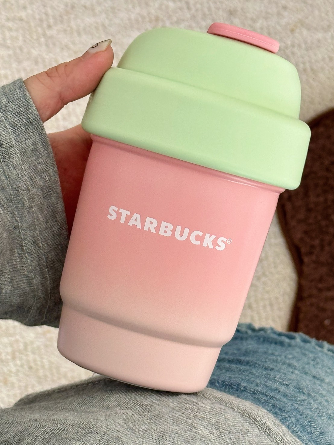 STARBUCKS 星巴克 多肉花園系列 隨手 保溫杯