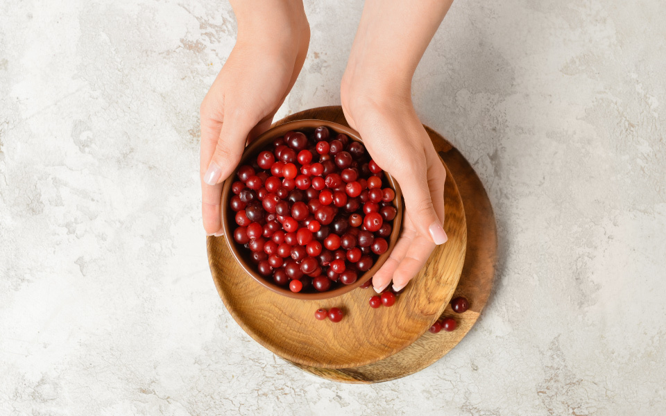 建議飯後再食用蔓越莓製品