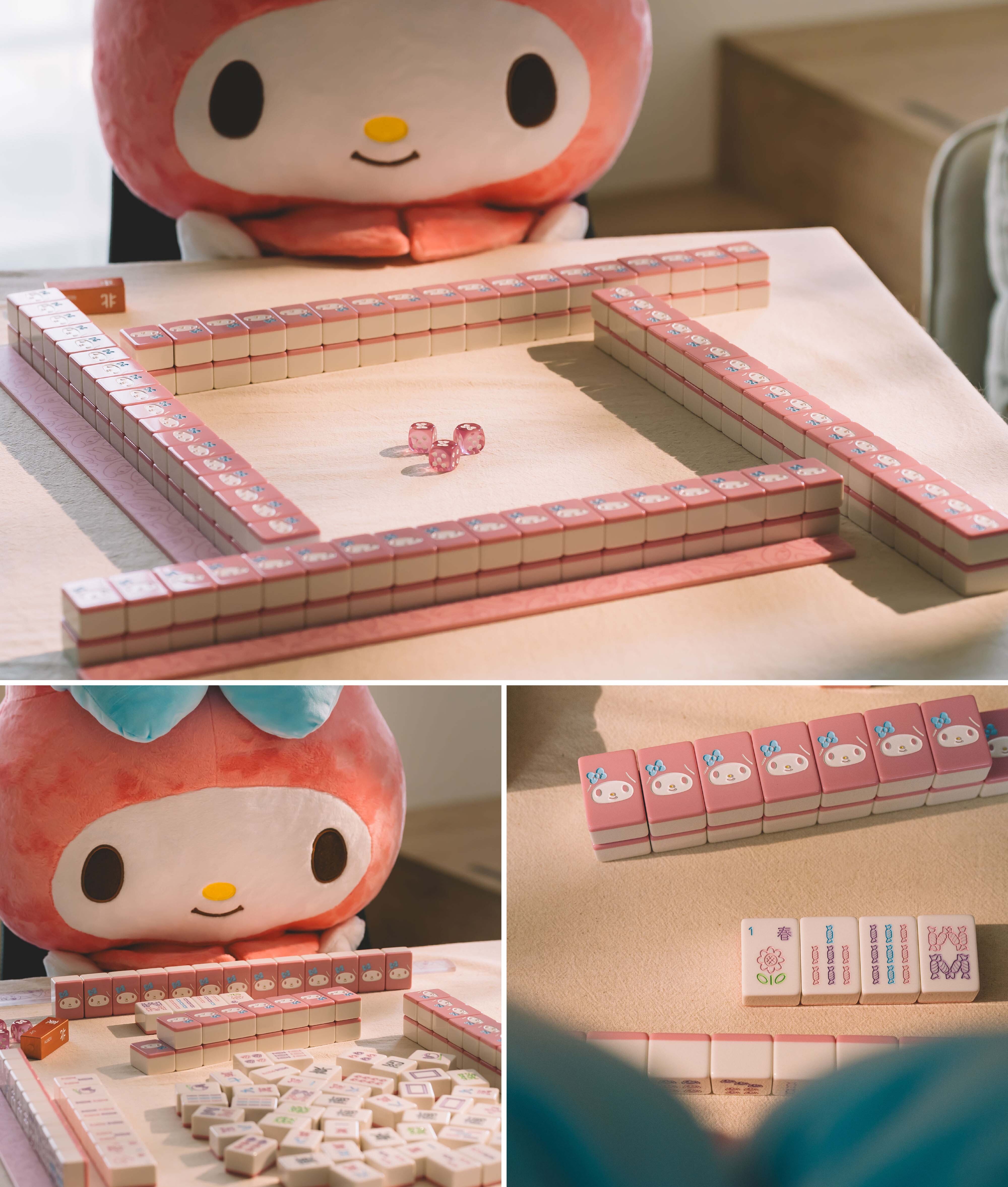 9%OFF】台湾 マイメロディ＆クロミ コラボ麻雀セット 2種組 MACHILL