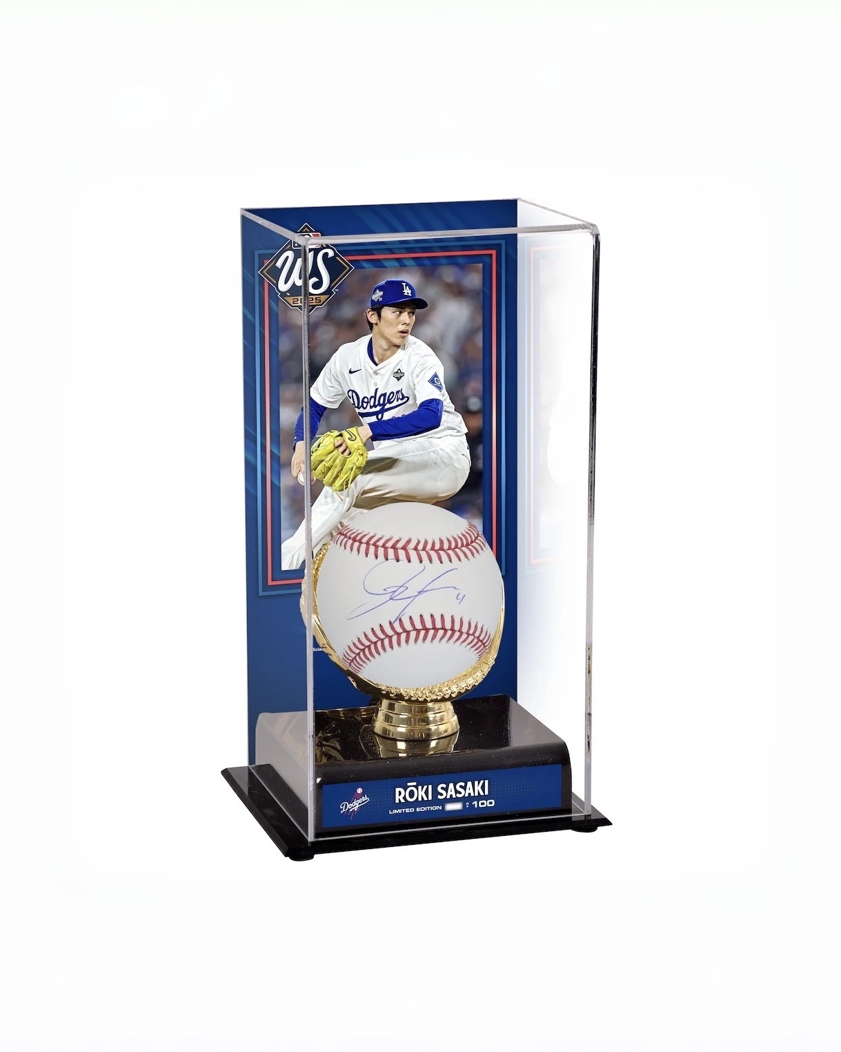 2025 世界大賽  MLB Topps NOW® 山本由伸 佐佐木朗希 簽名球 簽名海報