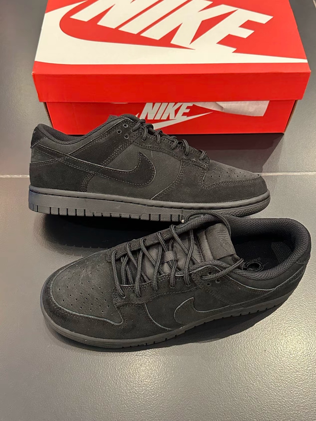 NIKE DUNK 麂皮 黑武士