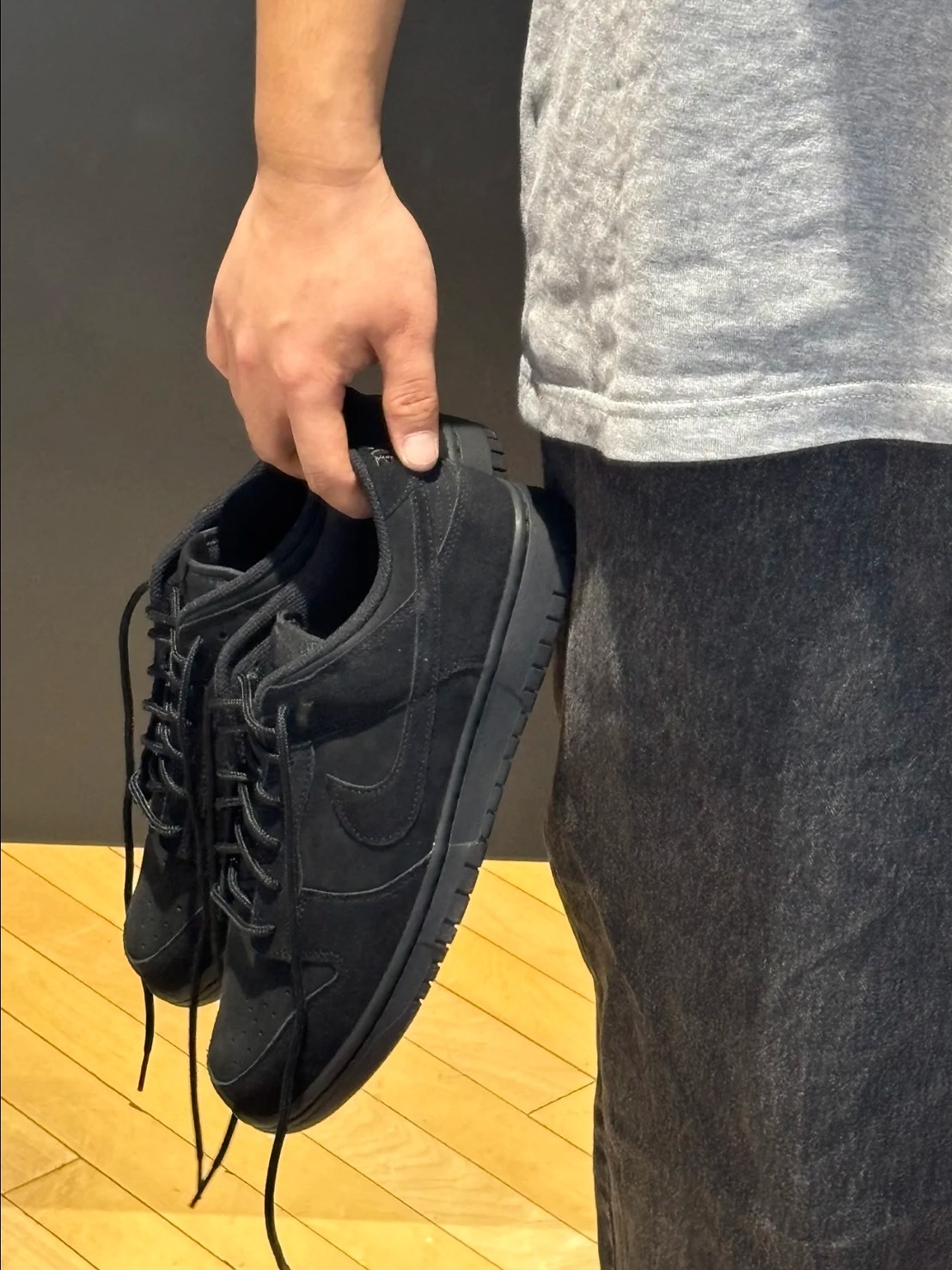 NIKE DUNK 麂皮 黑武士