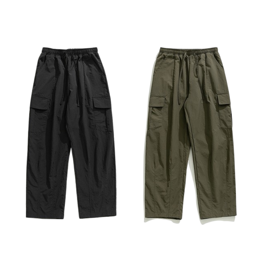 日系打折工裝口袋長褲 K2147