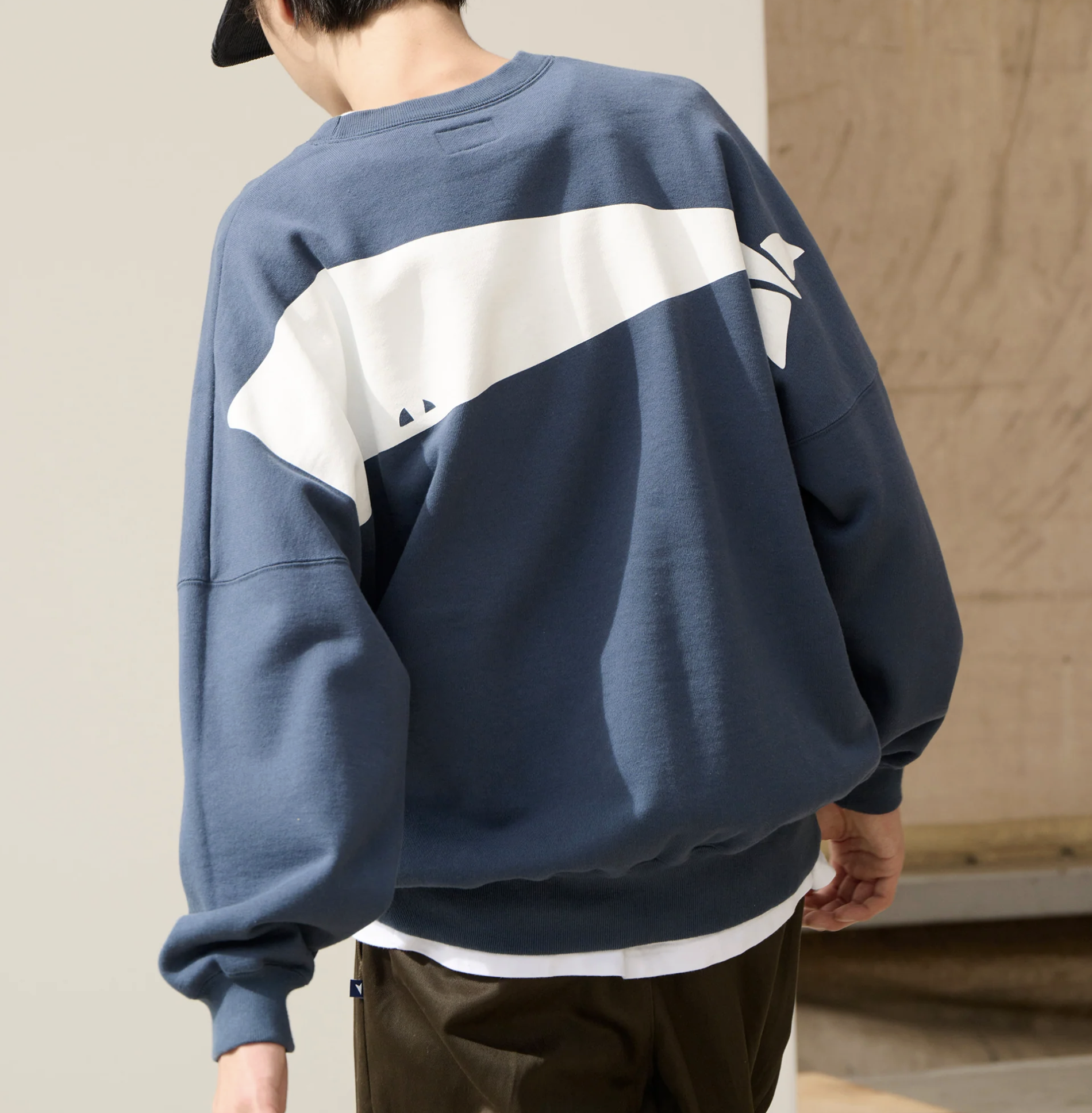 [現貨] DESCENDANT FW25 CACHALOT CREW NECK | (BLACK / GRAY / TEAL)