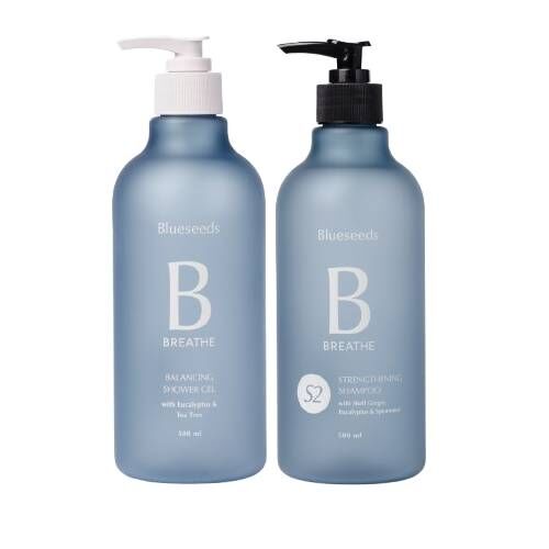 【口碑強健】S2 尤加利葉洗髮沐浴1+1組 ( S2強健洗髮露500ml + 均衡沐浴露 500ml)｜木質基調