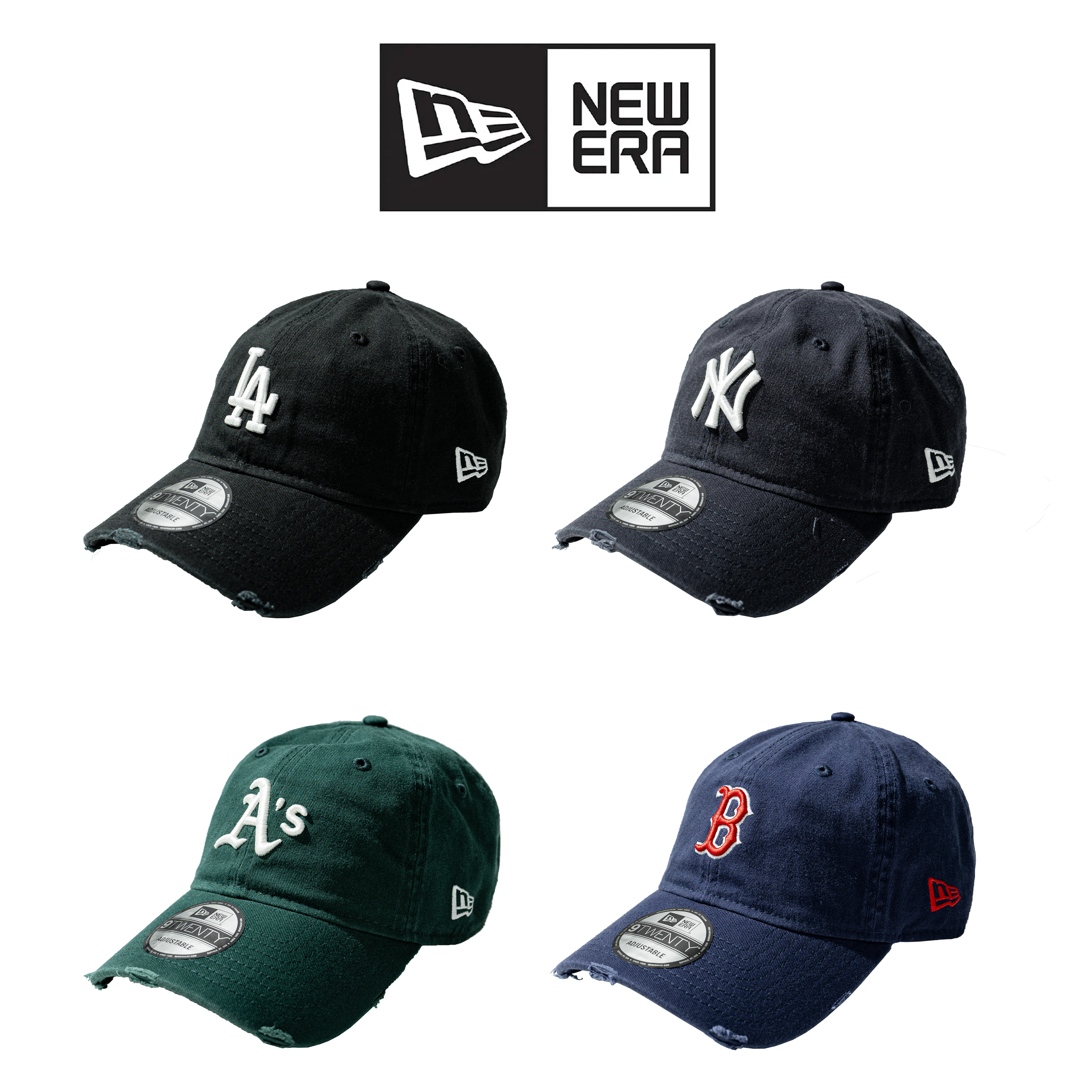 New Era 920 Distressed Baseball Cap 刀割破壞 棒球帽