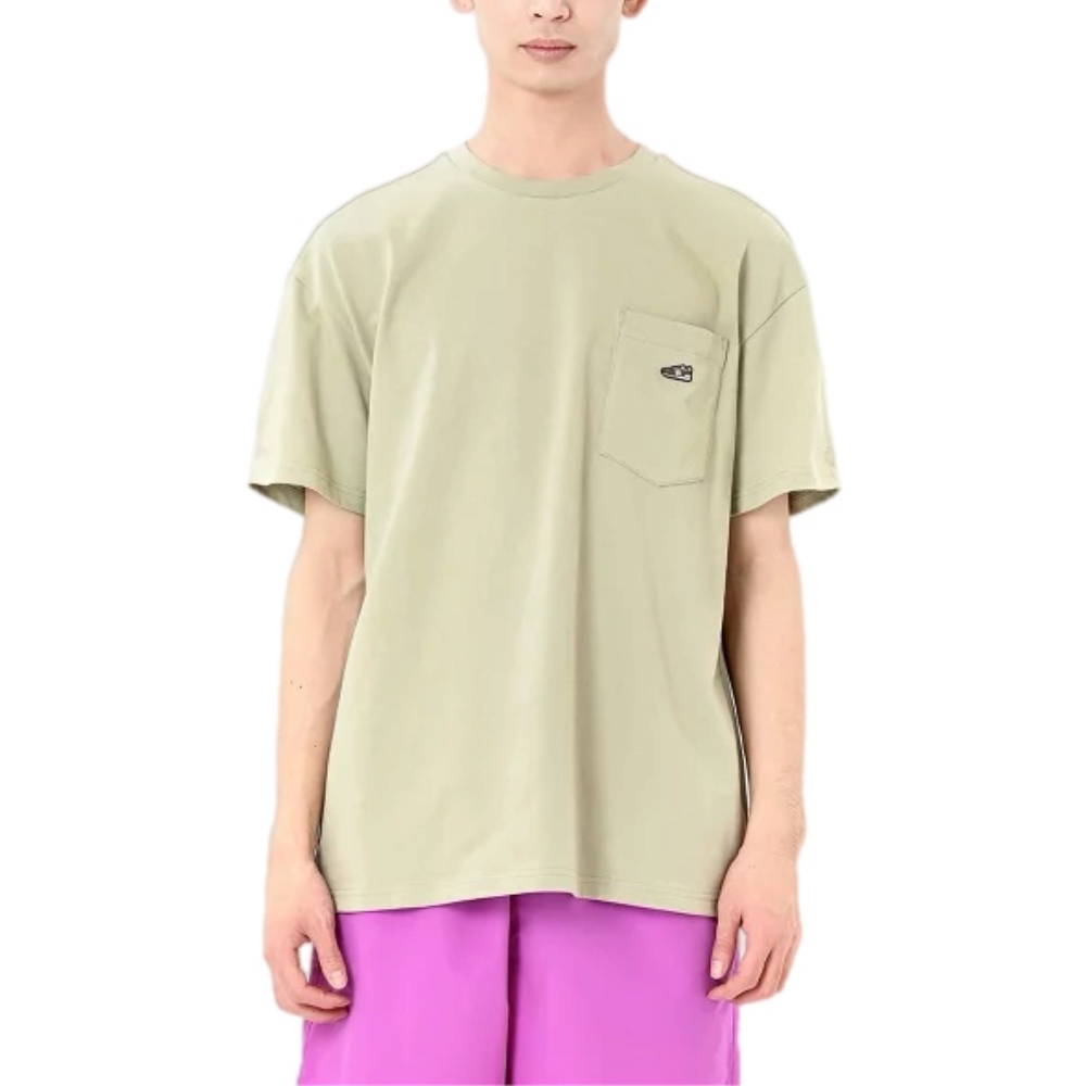 NEW BALANCE 淺綠色 刺繡小鞋LOGO 短袖 運動休閒 圓領 現貨 AMT55157