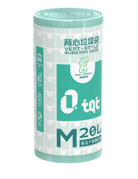 DoDoME 背心垃圾袋-爽身粉味(25只裝)M碼