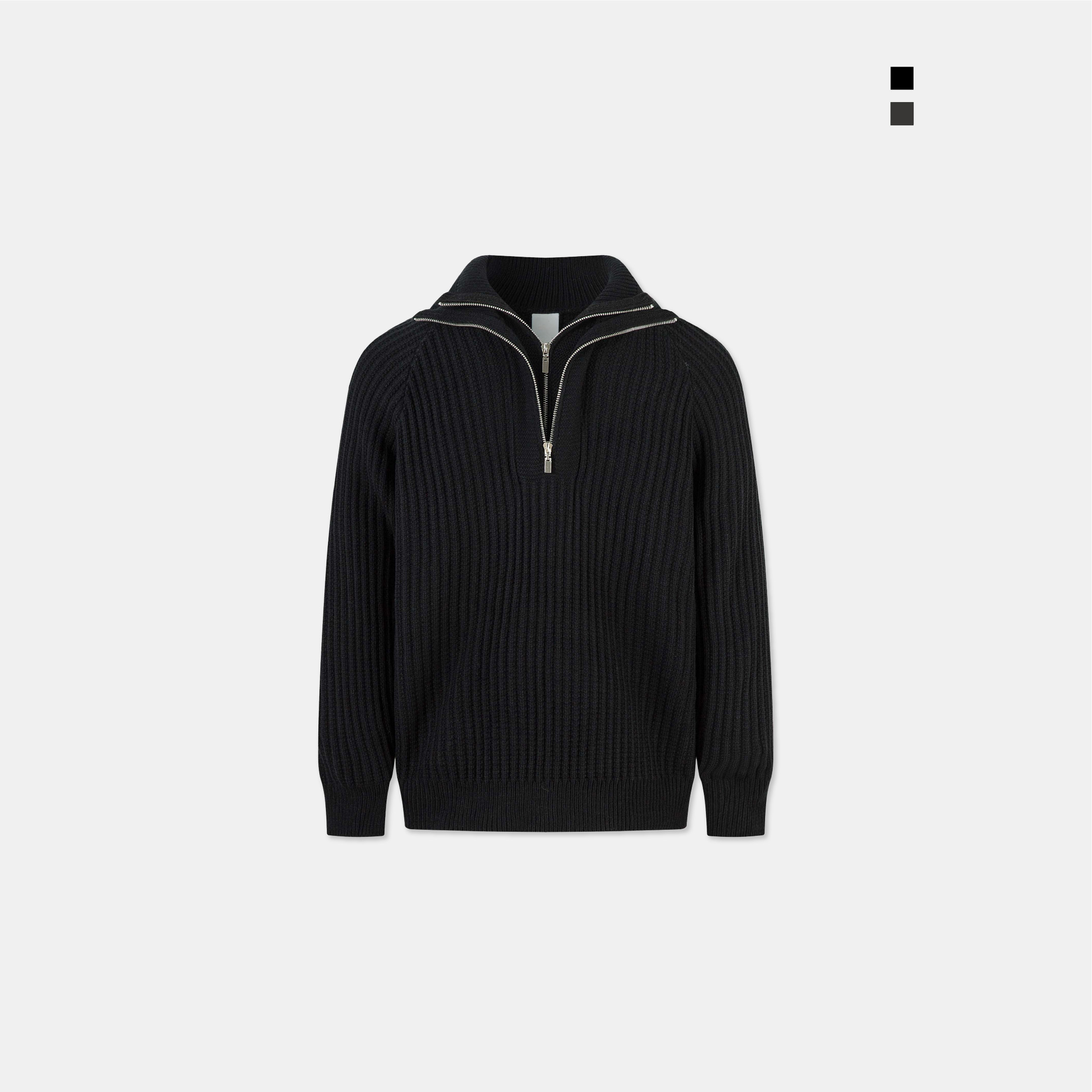 ACR 高北風地 俐落 高領 針織 上衣