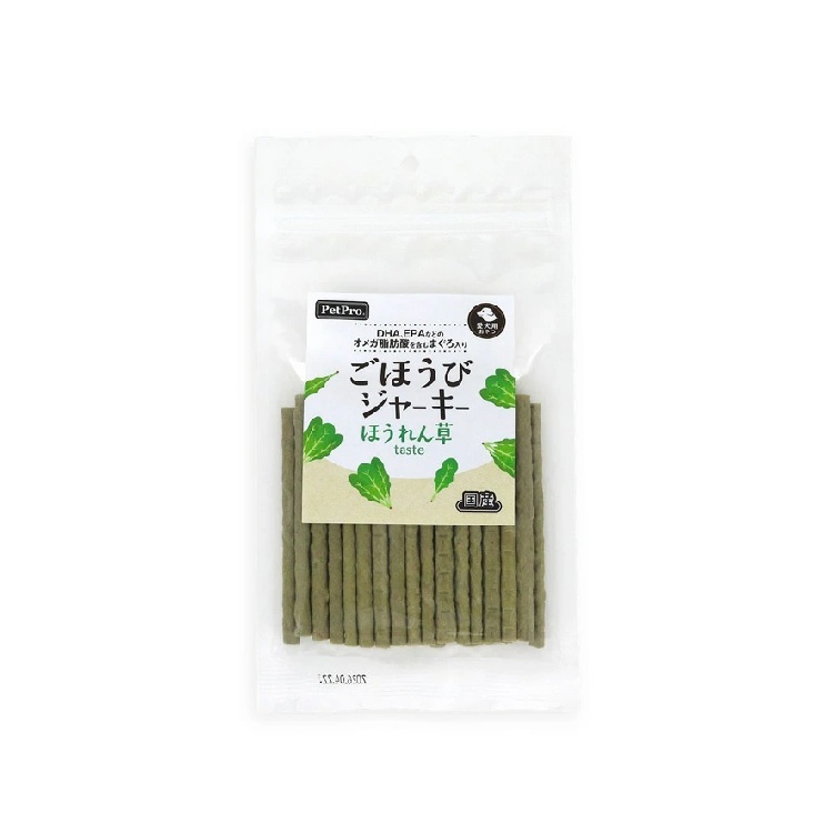 PetPro 日本製 犬用 菠菜雞肉條 100g