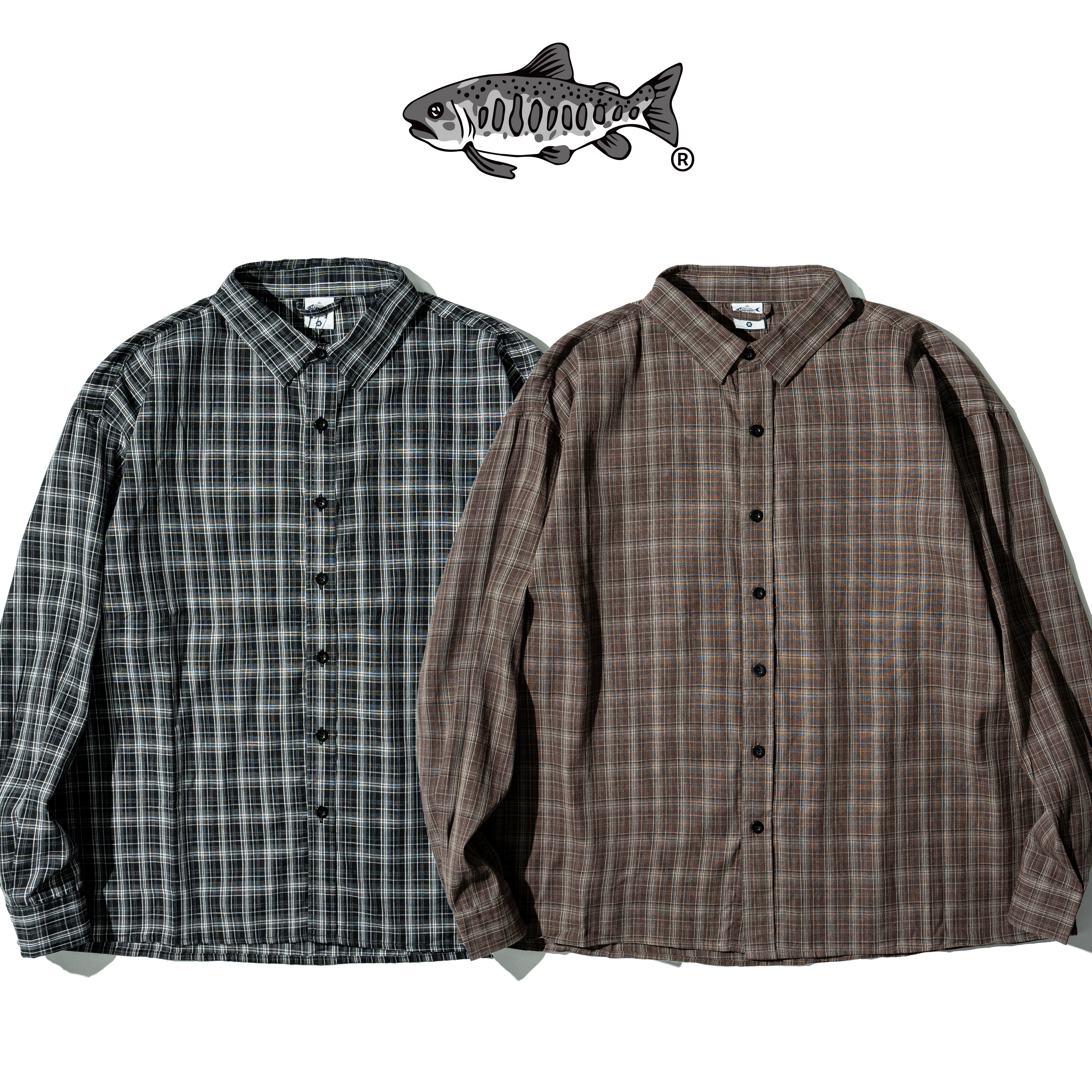 AGILITY Boxy Fit Check LS Shirt 寬短版型 格紋 長袖襯衫 [SH-N07]