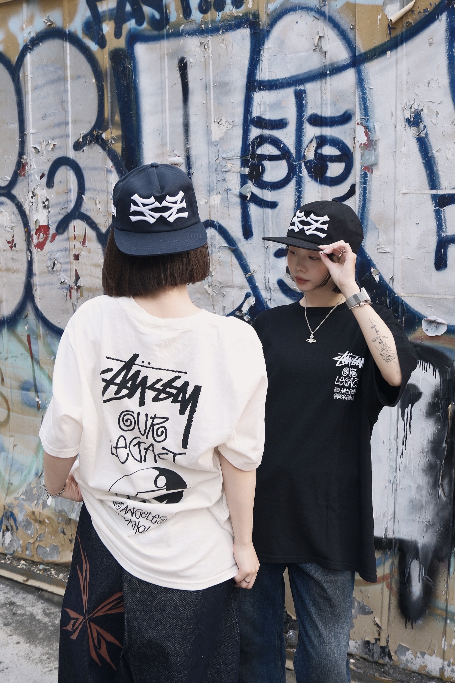 STUSSY OUR LEGACY WORK SHOP SURFMAN TEE PIGMENT 聯名 水洗 衝浪 小人 短T
