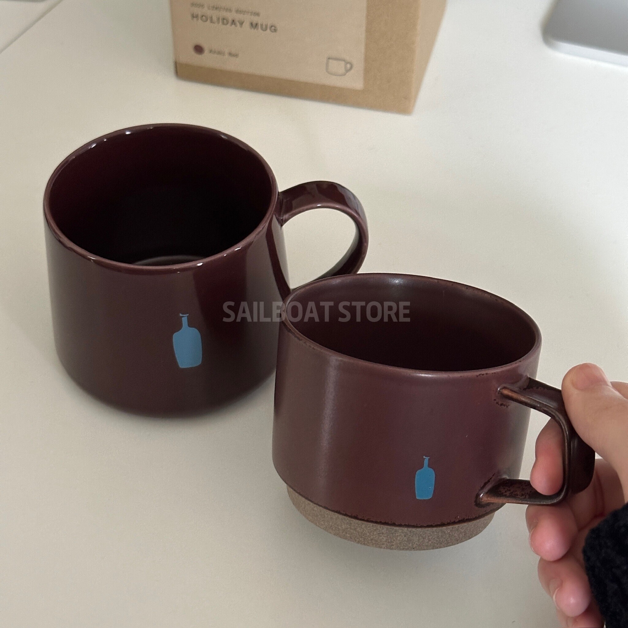 #部分現貨 🇯🇵日本 BLUE BOTTLE 藍瓶 2025 聖誕禮物系列 紅豆紅 馬克杯 隨行杯