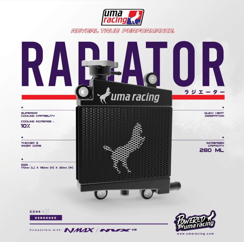 【UMA】強化鋁合金/賽事專用加大水箱