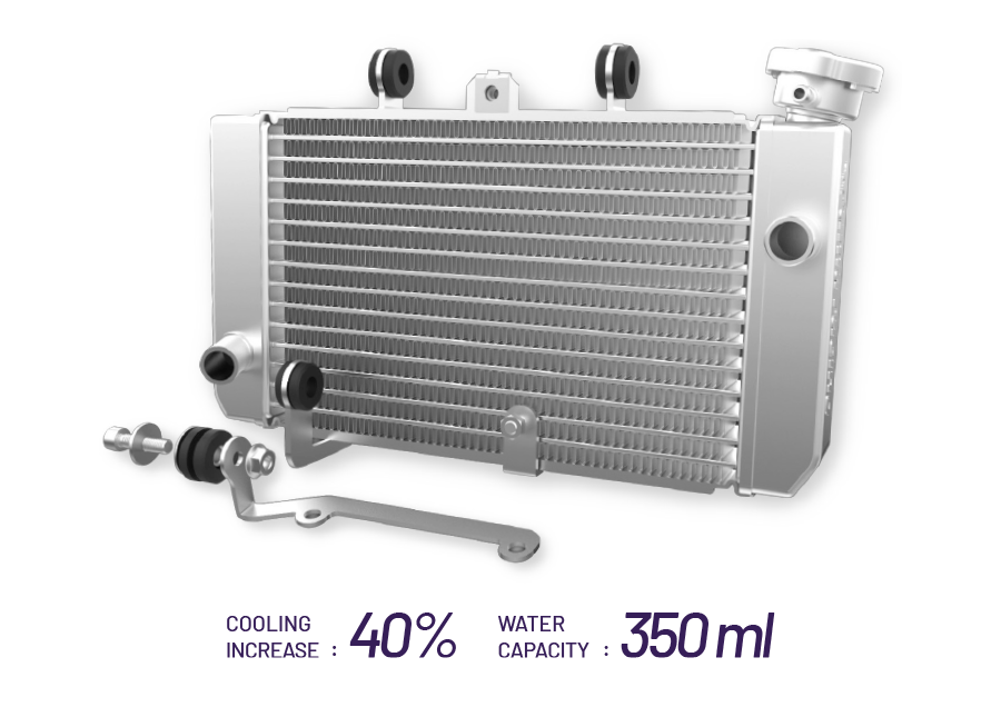 【UMA】強化鋁合金/賽事專用加大水箱