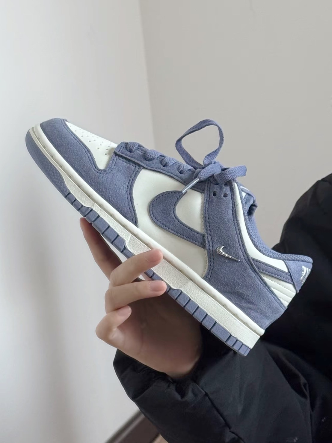 NIKE DUNK 薰衣草紫 螺絲紋 勾勾