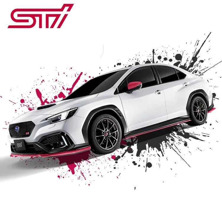 STI 空力套件組(紅) SUBARU WRX VBH 2023-