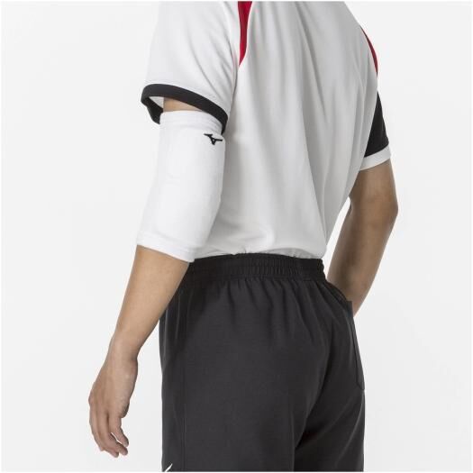 MIZUNO 排球 護肘 護手踭 VOLLEYBALL SUPPORTER ELBOW PAD 一隻裝 (FREE SIZE) 黑色 Logo