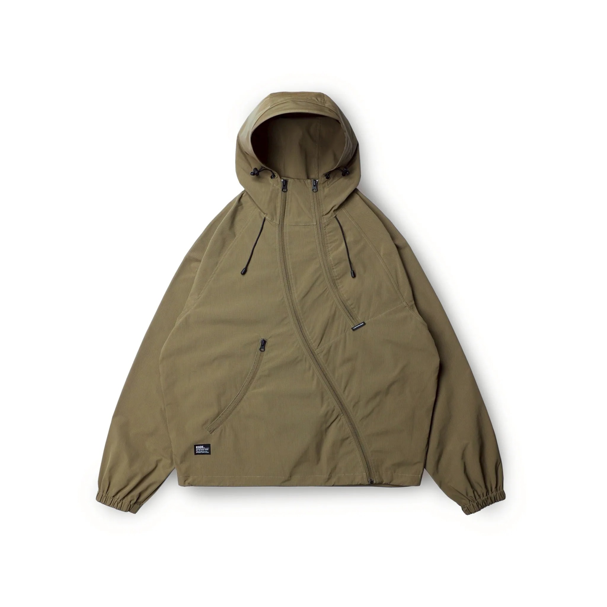 B-SIDE Asymmetrical Tech Windbreaker Type2