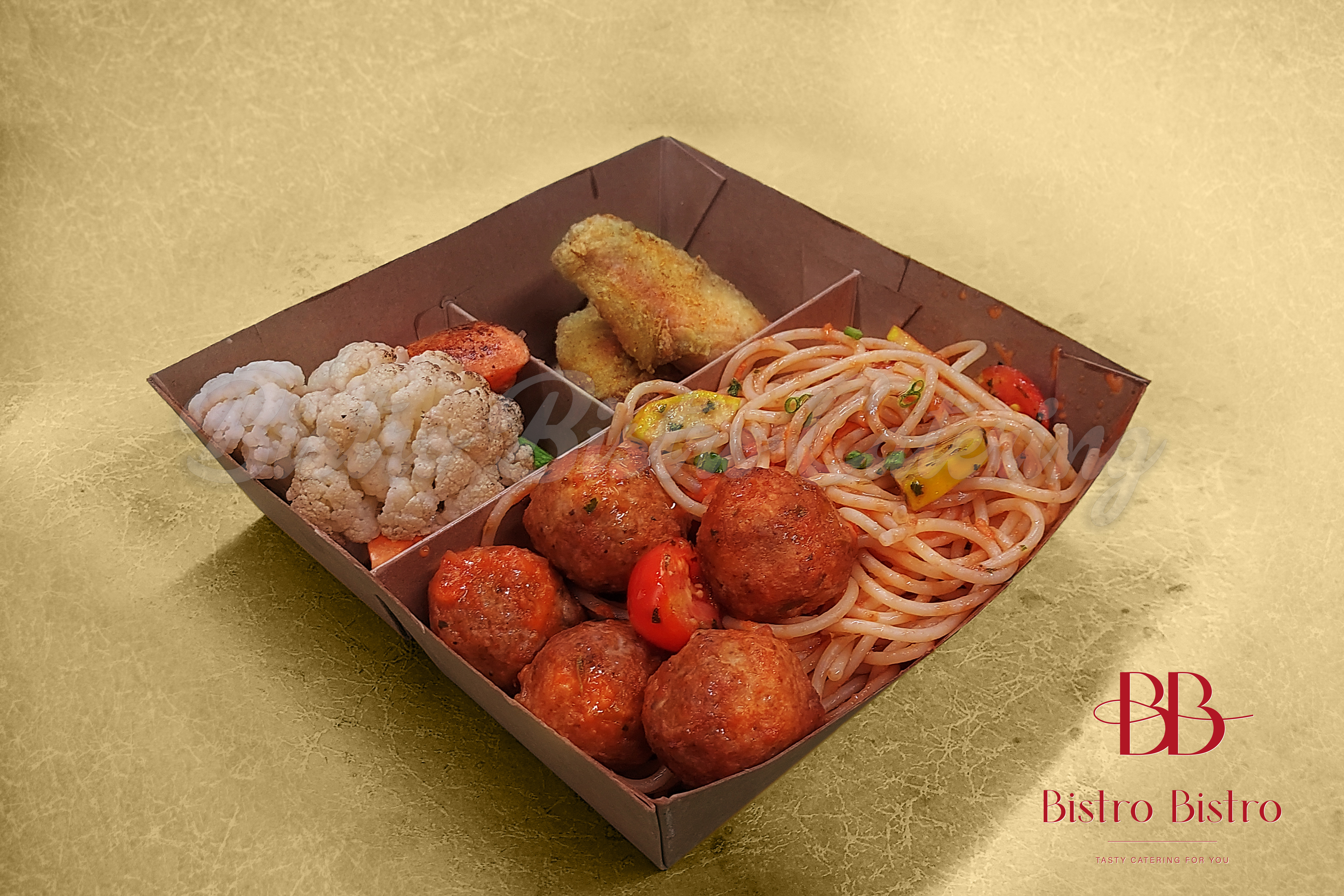 意式番茄牛肉丸意粉便當 最低需訂購5份