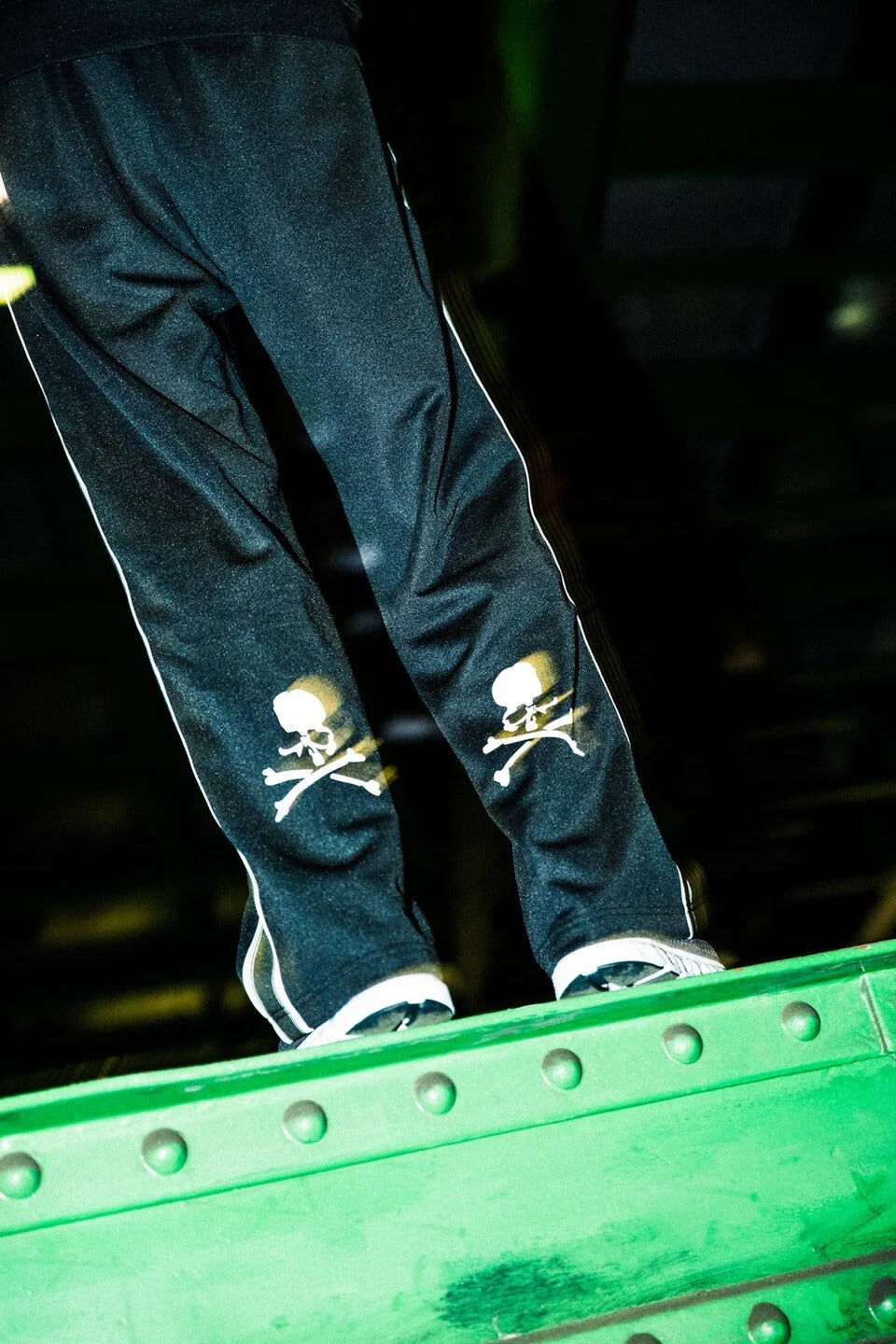 MASTERMIND WORLD x NEW ERA Smooth Jersey Track Pants -