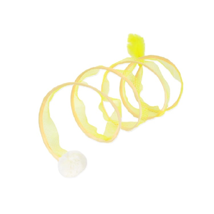 PetPro 貓咪彈弓隧道 黃色