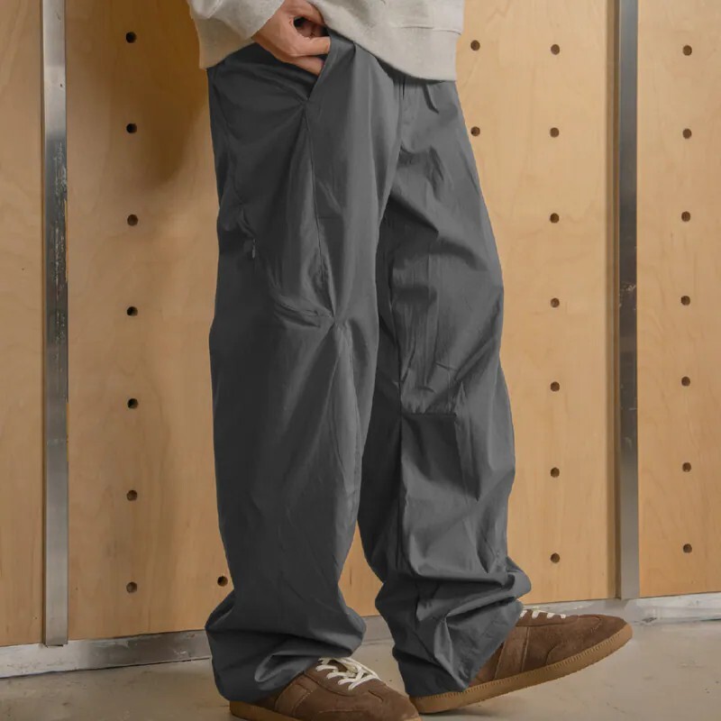 PIN SKTBS Cutting Parachute Pants 彎刀 傘兵長褲 兩色