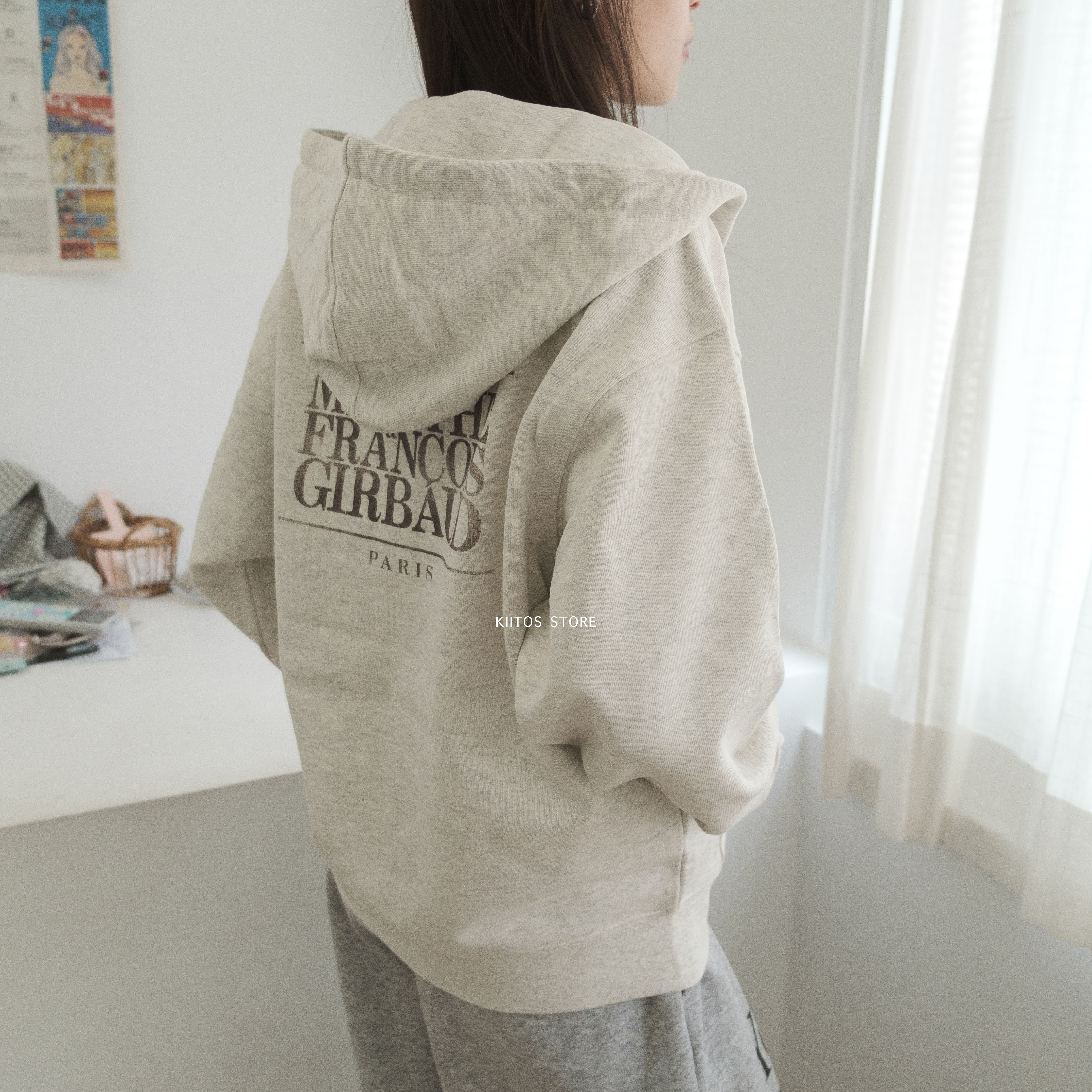 MARITHE FRANCOIS GIRBAUD 25FW 無刷毛連帽外套 MFG經典LOGO 男女同款 外套 棉外套