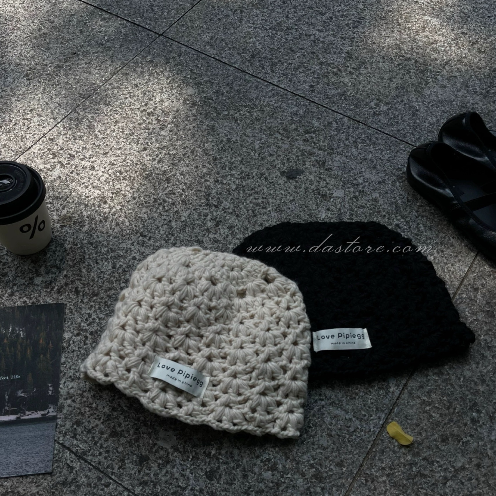 小標籤鏤空冷帽