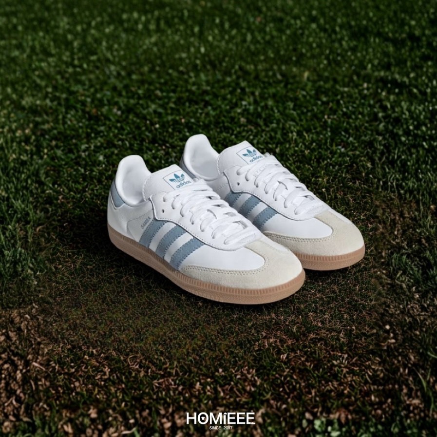 Adidas Originals Samba 德訓鞋 休閒鞋 藍白 寶寶藍 [JS1391]