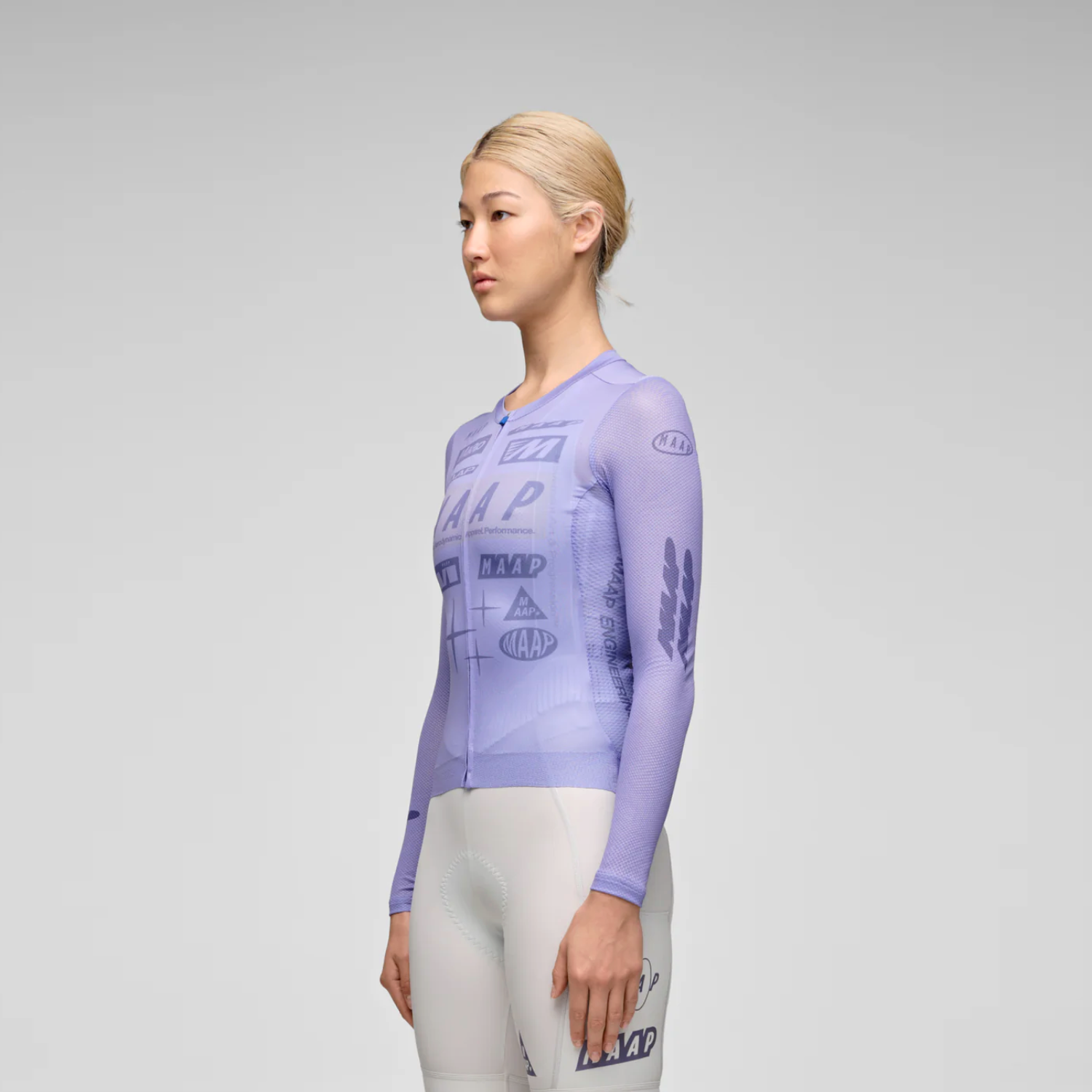 【MAAP】W’s Drome Pro Air LS Jersey 3.0 女長車衣 / Lavender 蒼蘭紫