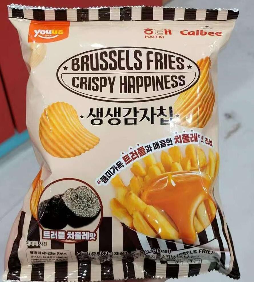 現 貨 (由倉庫直出)丨韓國零食 黑松露辣味薯片 60g/包