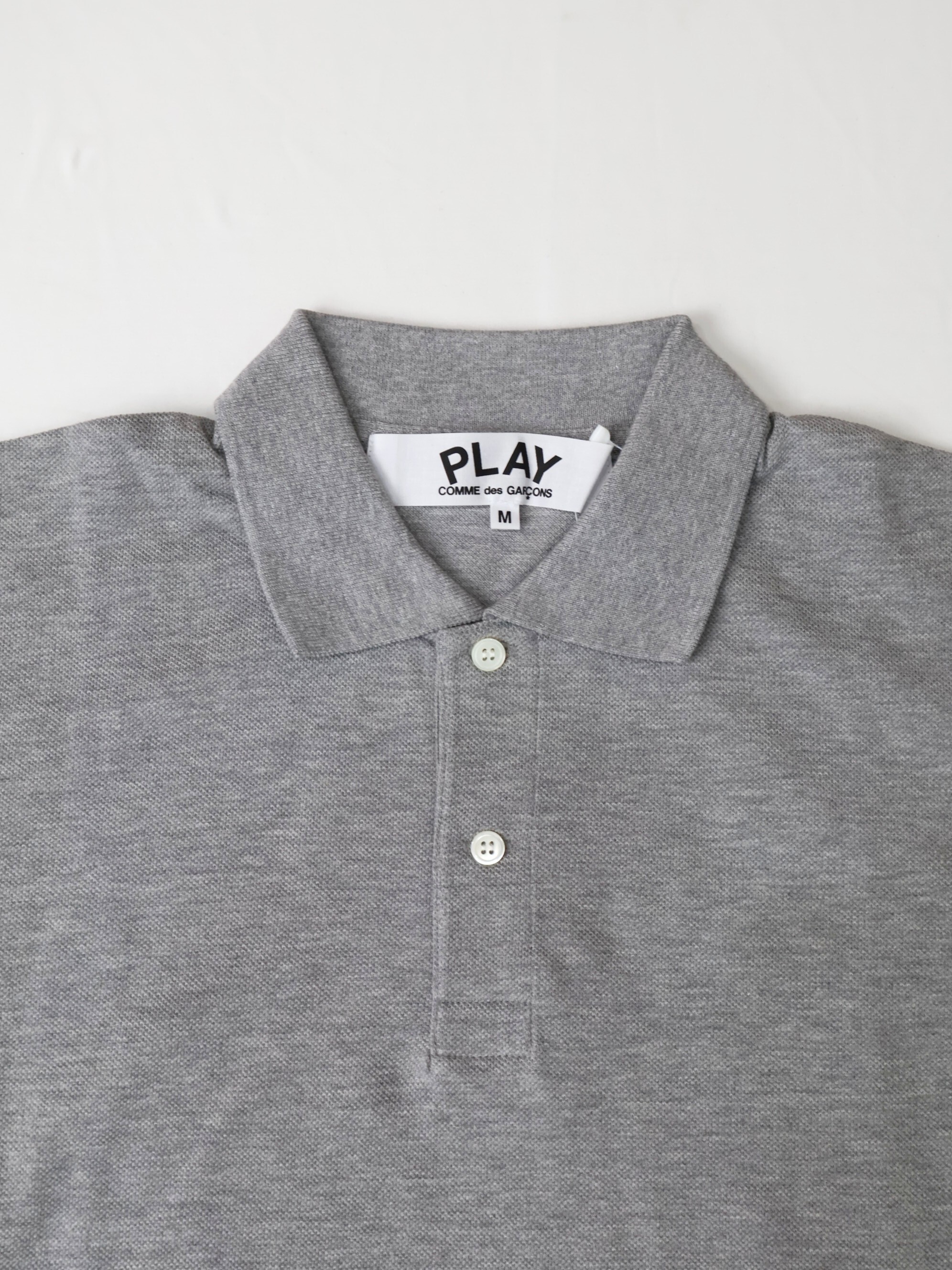 2025AW Comme Des Garcons PLAY 川久保玲 CDG 素面 無愛心 版本 絕版品 POLO衫 現貨