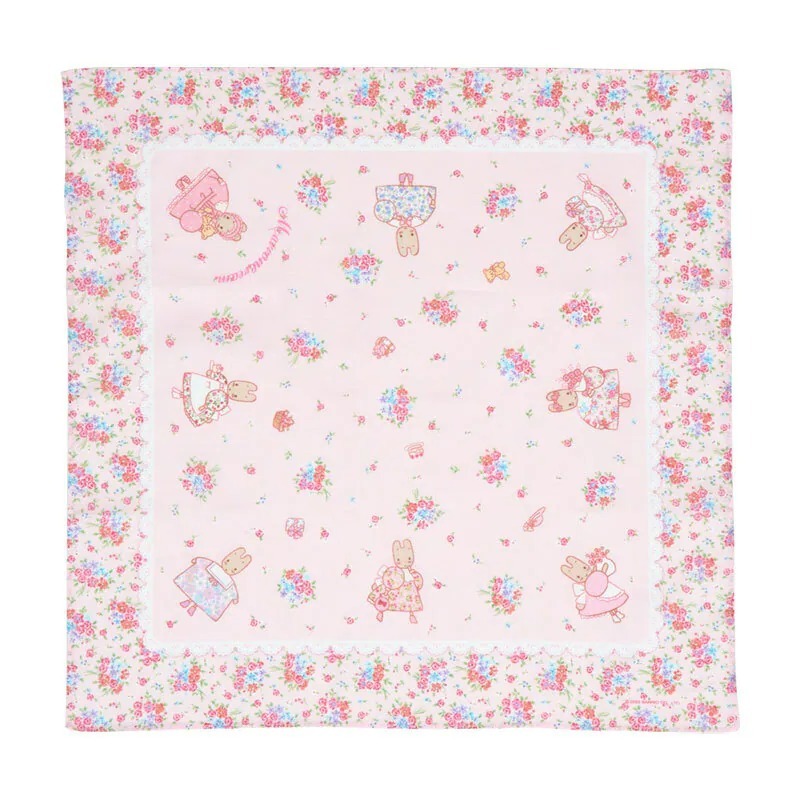 日本 Sanrio Marron Cream 媽媽兔 40周年 方形手巾