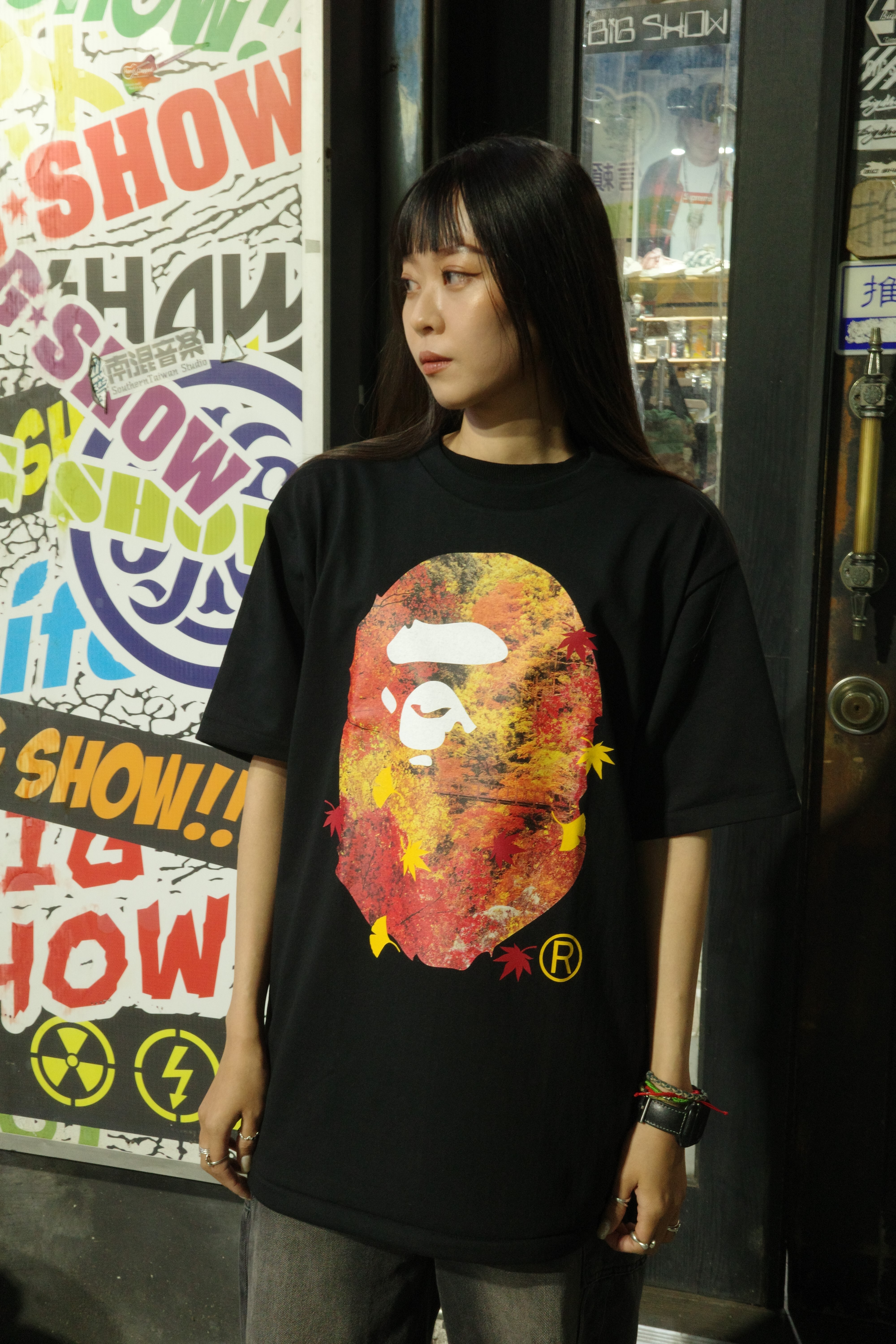 Bape 日本限定落葉猿人 FW25 AUTUMN PHOTO APE HEAD TEE 三款 1L72-110-048、1L72-110-049、1L72-110-050