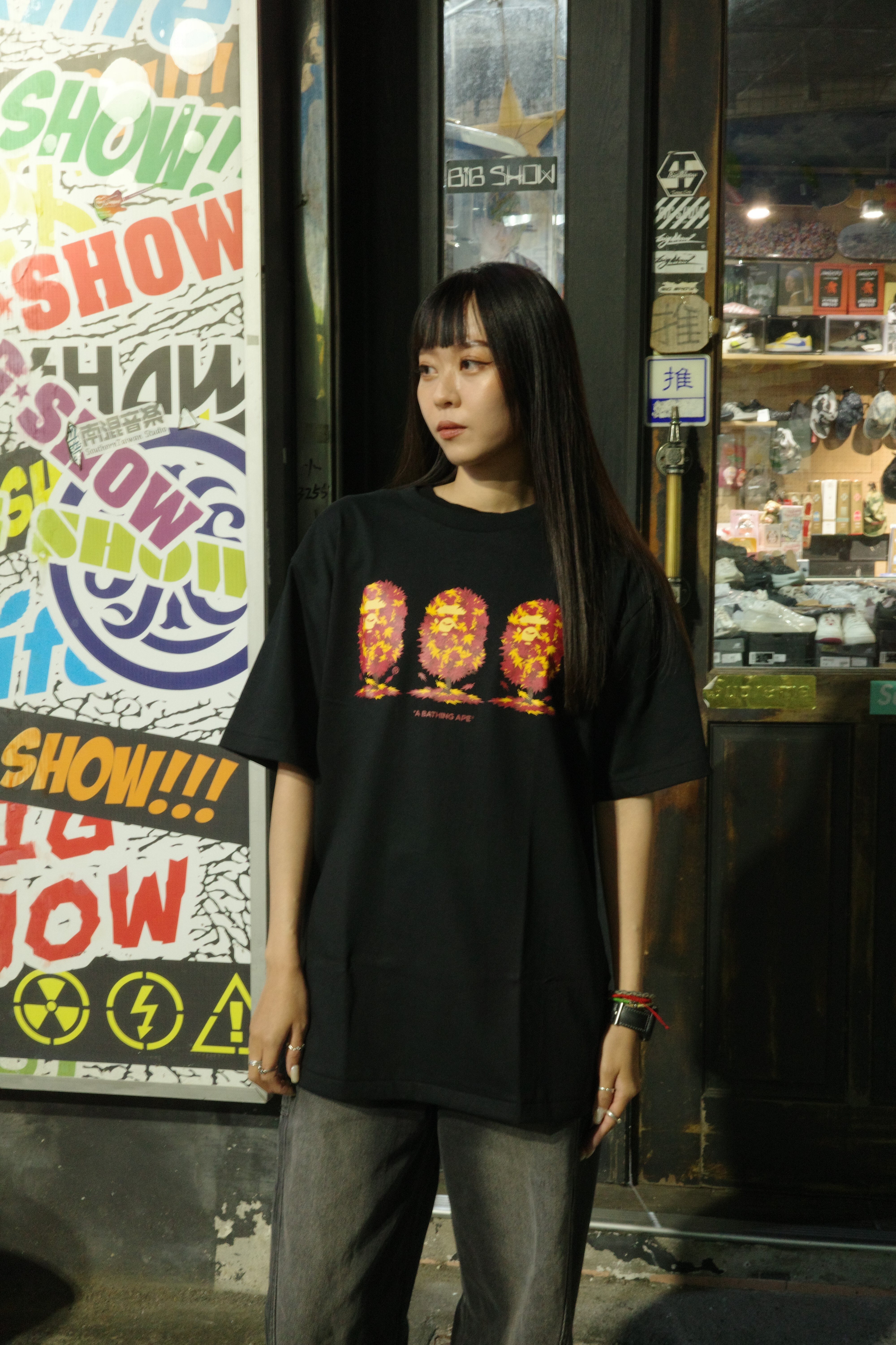 Bape 日本限定落葉猿人 FW25 AUTUMN PHOTO APE HEAD TEE 三款 1L72-110-048、1L72-110-049、1L72-110-050
