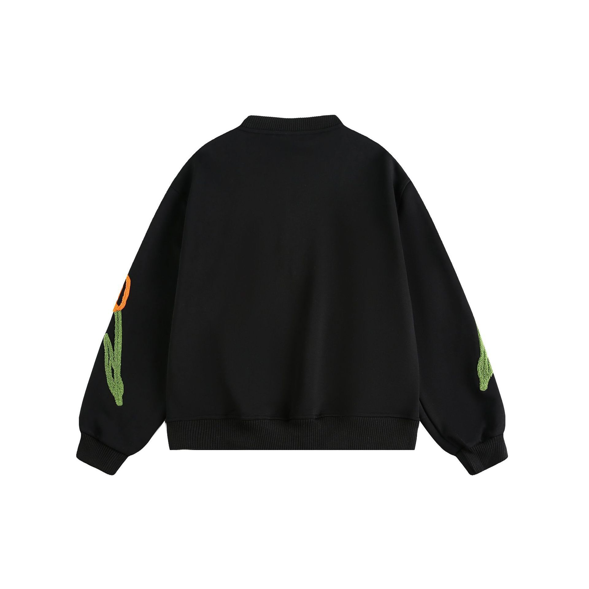 鬱金香圈線刺繡文藝外套