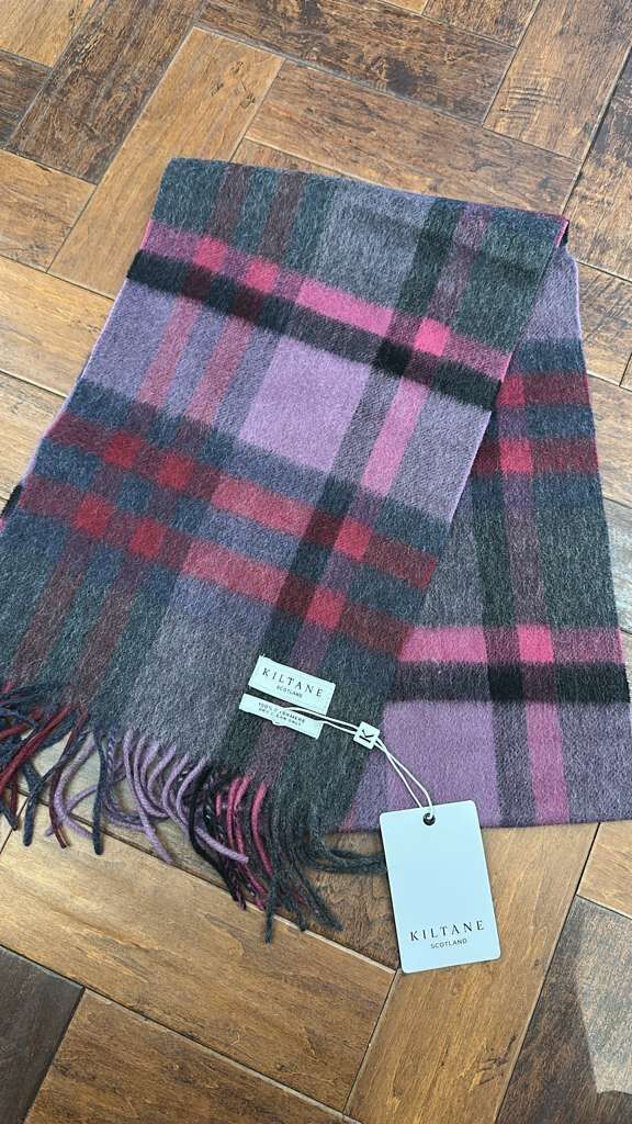 【直播】Kiltane LL110335 100% Cashmere 圍巾