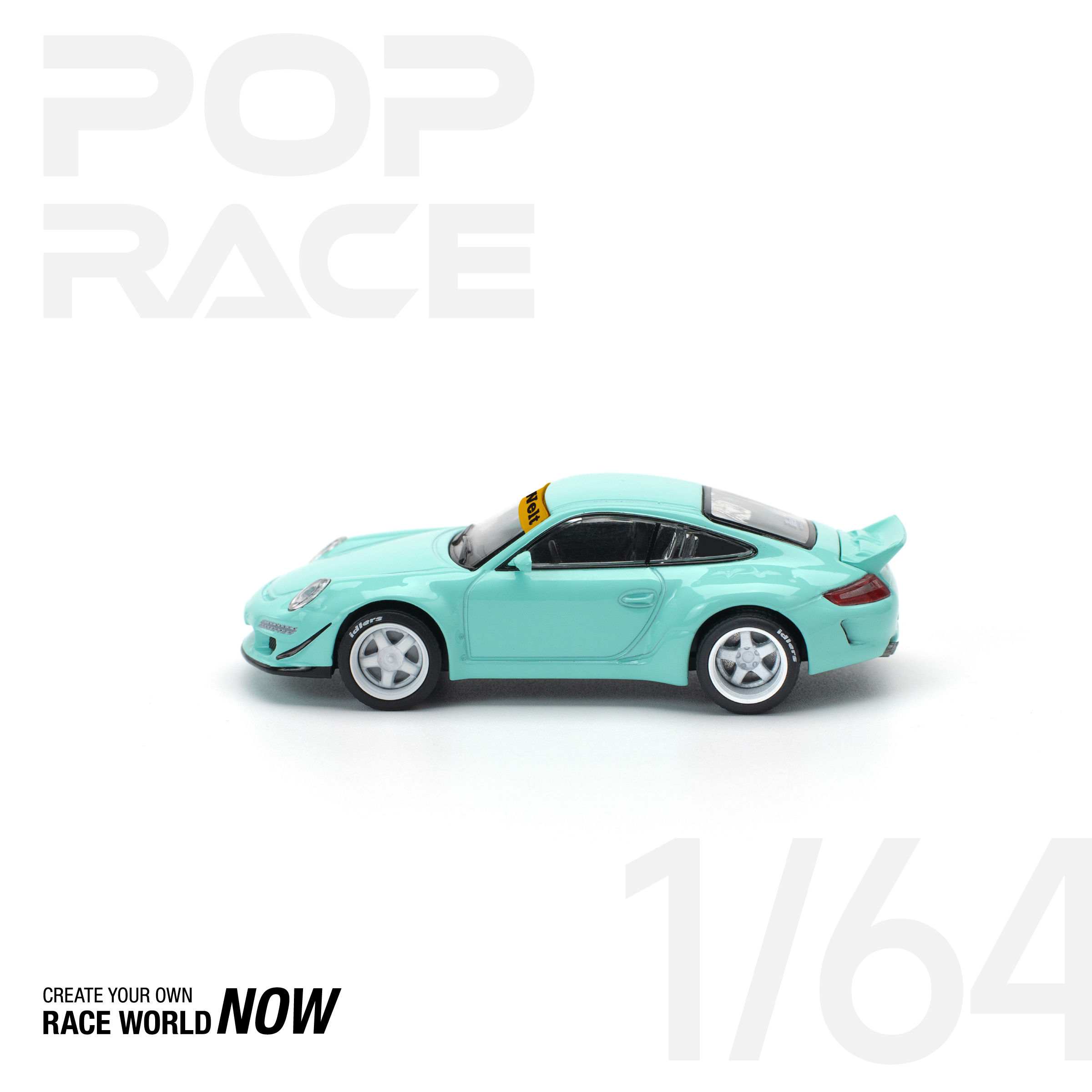 POPRACE 1/64 RWB 997 TIFFANY BLUE
