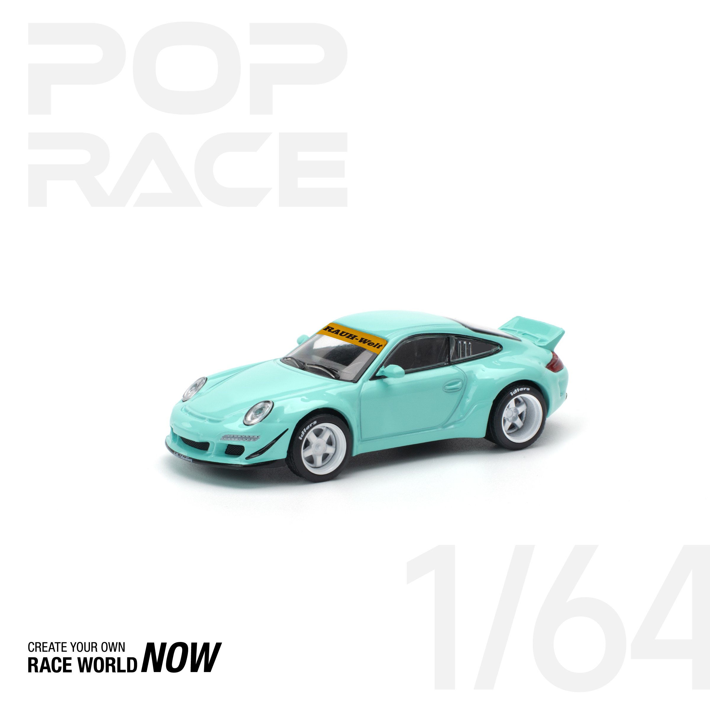 POPRACE 1/64 RWB 997 TIFFANY BLUE