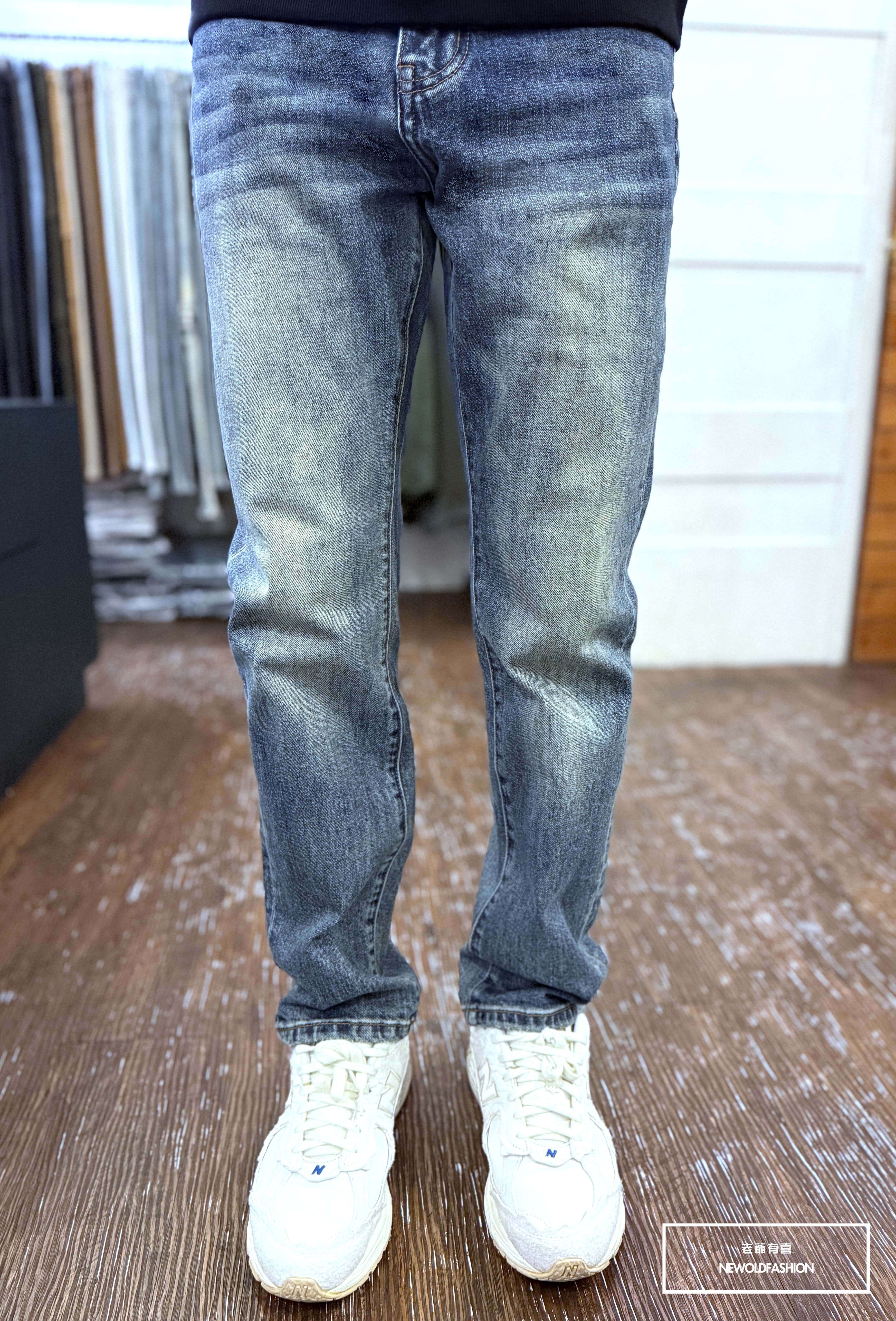 『新品上市』重磅仿舊藍刷痕中直筒(NOF2510K361)