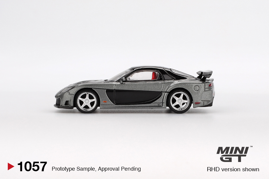 Mini GT 1/64 Mazda RX-7 VeilSide Fortune Grey RHD