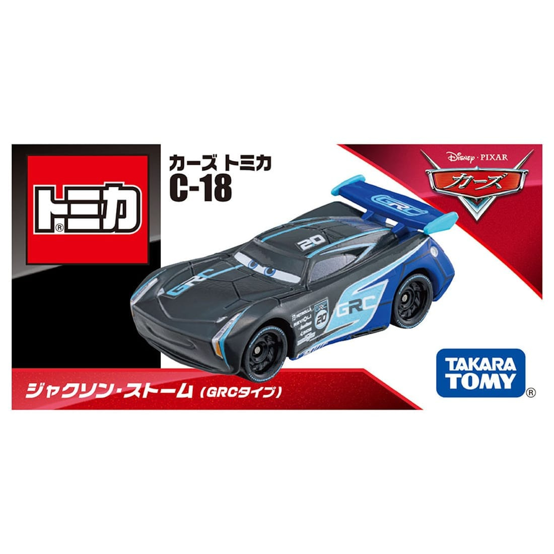 Takara Tomy Disney Cars Tomica C-18 積遜黑旋風 (GRC 型號)