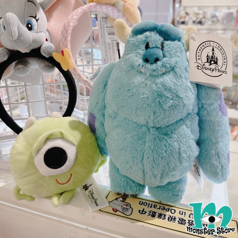怪獸公司毛毛大眼仔毛公仔