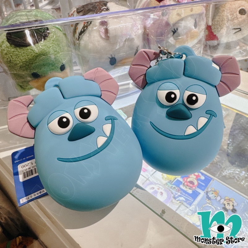 怪獸公司毛毛散銀包掛飾