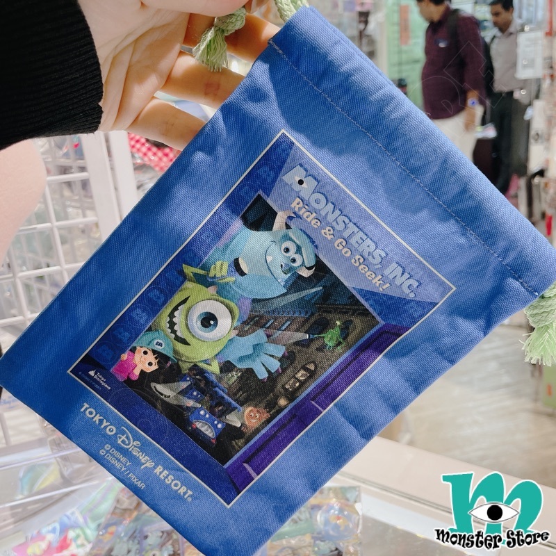 怪獸公司毛毛大眼仔阿布索繩袋